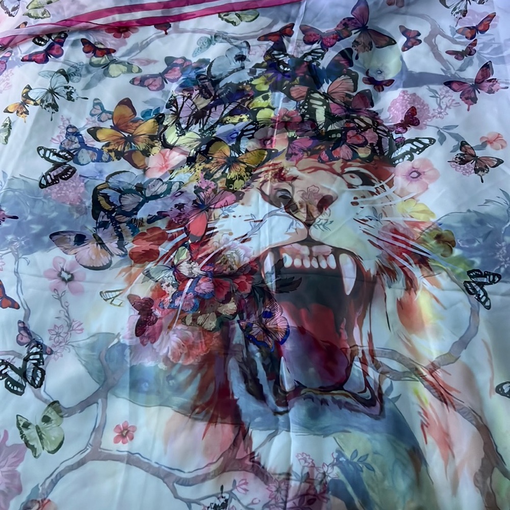 Alexander McQueen Butterfly Scarf